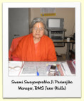 Swami Swayamprabha Ji Parivrajika Manager, BMS Jarar (Kullu)