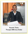 Narender Thakur Principal, BMS Jarar (Kullu)